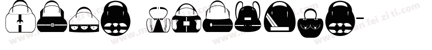 Bags mockups字体转换